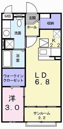 アルファアネックスIIの物件間取画像